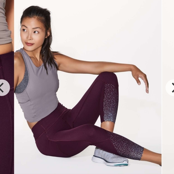 LULULEMON Tight Stuff Tight II *25" Dark Adobe Size 6 - Picture 2 of 14